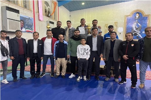 پایان رقابت های کشتی فرنگی لیگ متمرکز نوجوانان باشگاههای خوزستان / اهواز :